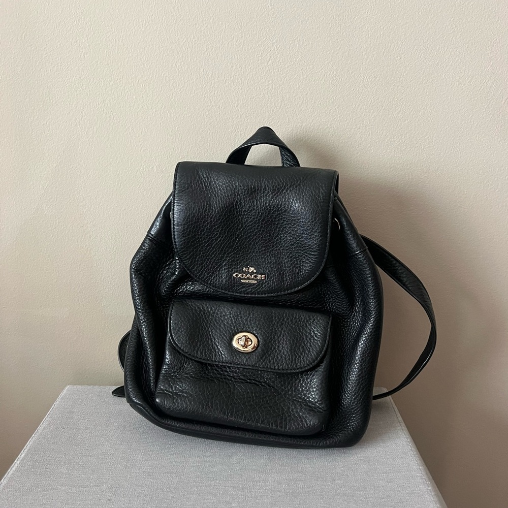 brand new never used coach mini backpack